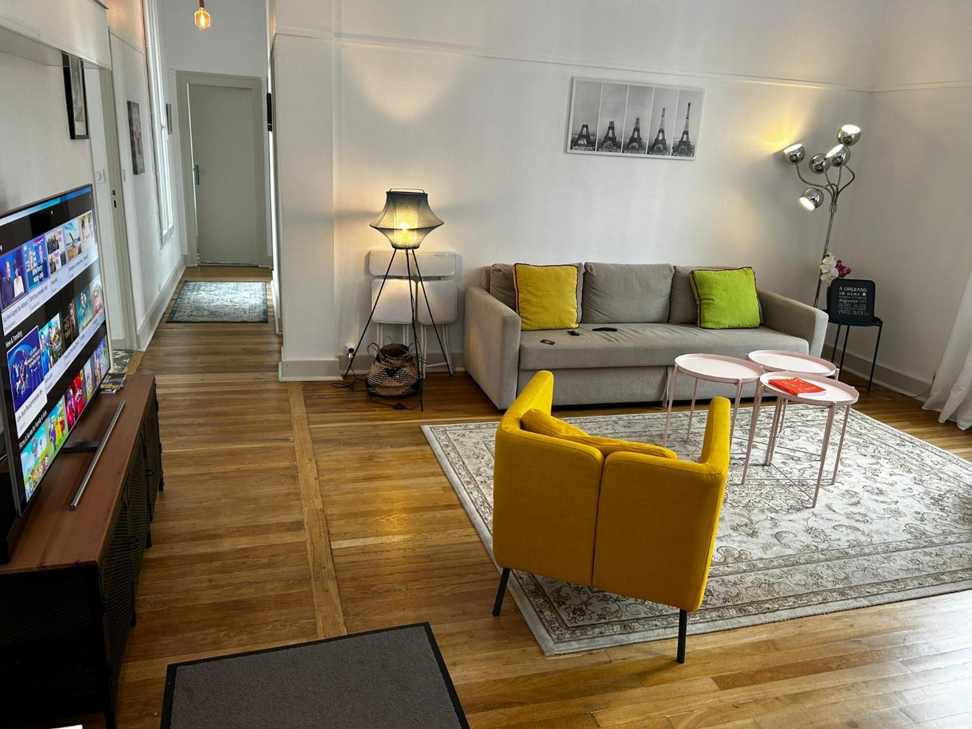 Martroi - Coeur De Ville - 3 Pieces 80 M2 Tv - Internet Haut Debit - Loisirs Et Affaires 올리언스 외부 사진